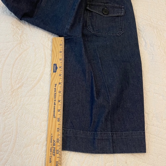 Talbots Denim Lightweight Bermuda Shorts size 4 - Picture 10 of 11